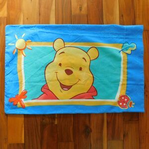Vintage Disney Winnie the Pooh Double Sided Pillowcase POOH 20x30 Westpoint EUC